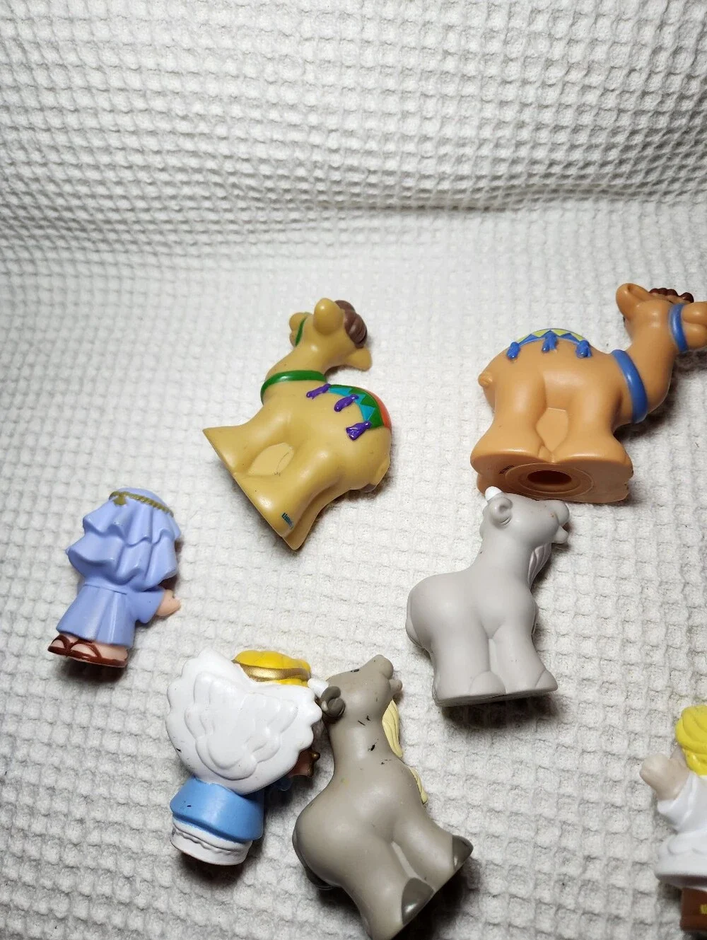 Fisher-Price Little People Nativity Figures Flawed Set Of 9